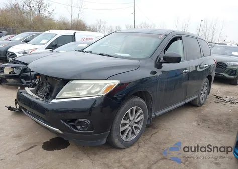 2013 Nissan Pathfinder S z USA, uszkodzony, nr VIN 5N1AR2MM7DC617754